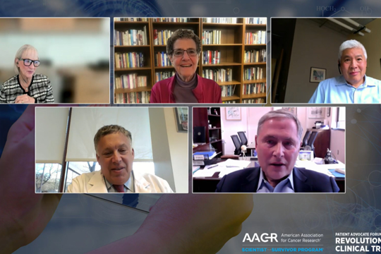 AACR revolution in clinical trial design