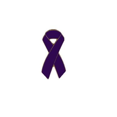 purpleribbon-awareness-pin